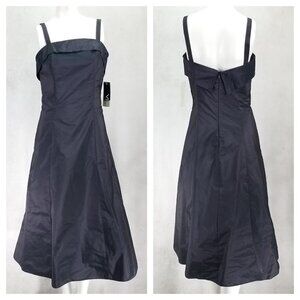 NEW Vera Mont Size 6 Midi A-line Cocktail Dress with Tule Lining